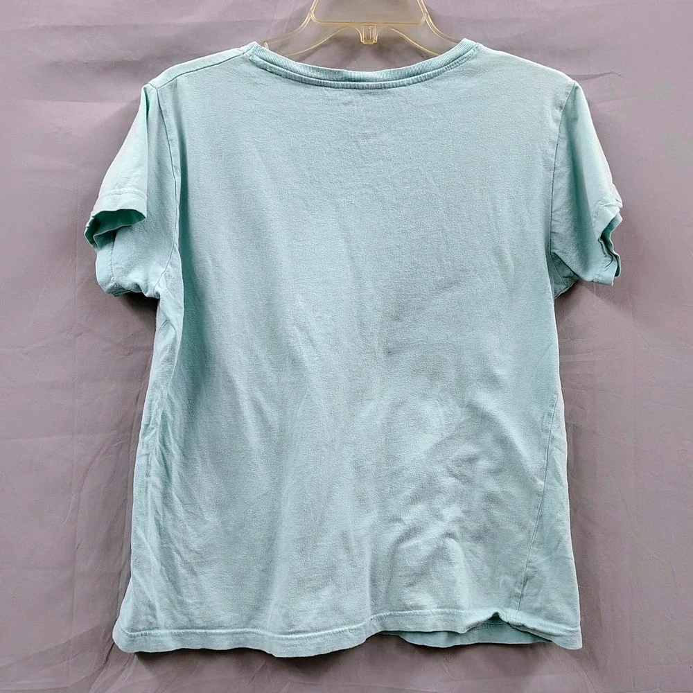 Girl Scouts Explore Earth Daisy Graphic T-Shirt Mint Green Kids Misses Large L‎